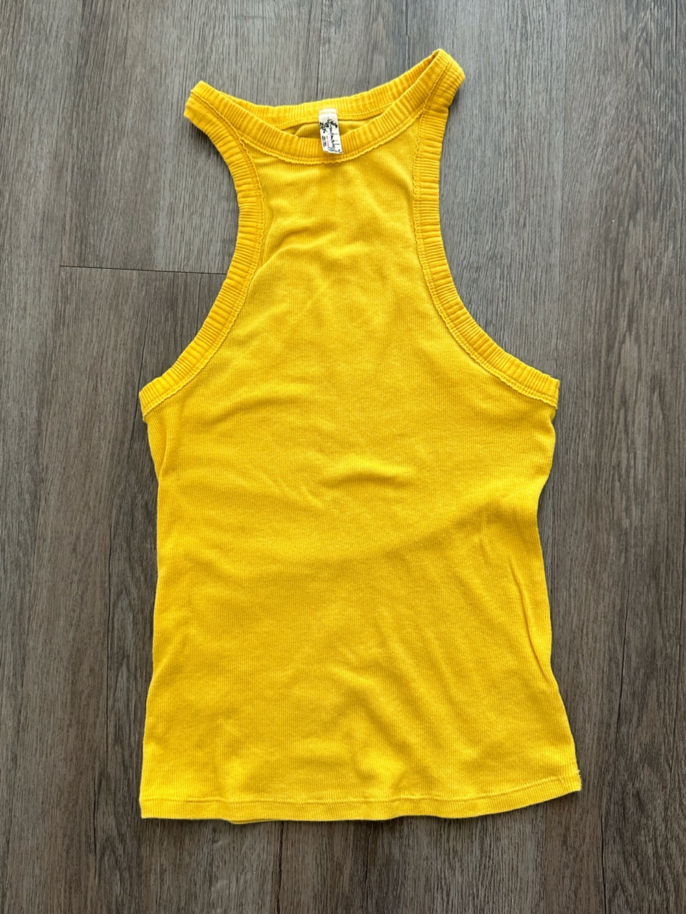 Intimately Free People Yellow Tank Top